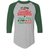 Serial Killer Christma 4420 Colorblock Raglan Jersey