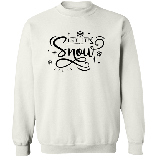 Let Is Snow G180 Crewneck Pullover Sweatshirt