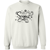 Let Is Snow G180 Crewneck Pullover Sweatshirt