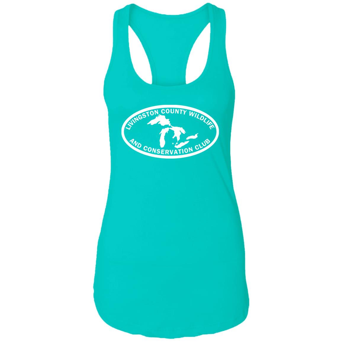 LCWCC Lakes - White NL1533 Ladies Ideal Racerback Tank