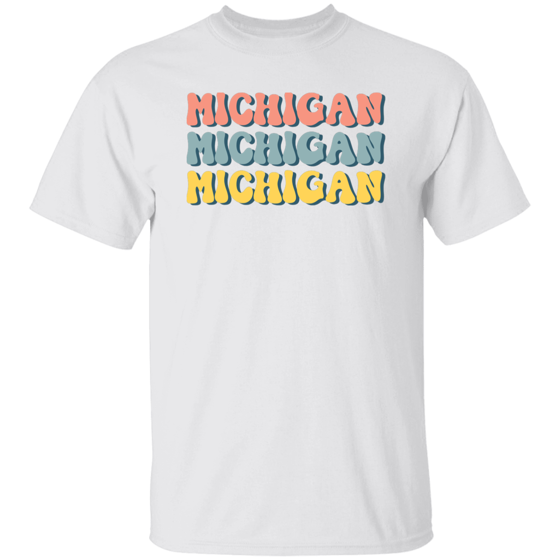 Michigan Retro G500 5.3 oz. T-Shirt
