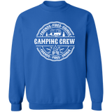 Camping Crew W G180 Crewneck Pullover Sweatshirt