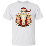 Santa Middle Finger G500 5.3 oz. T-Shirt