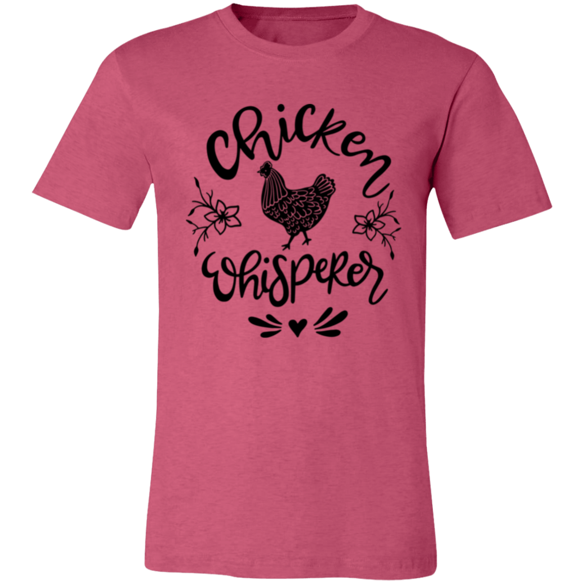 Chicken Whisperer 3001C Unisex Jersey Short-Sleeve T-Shirt