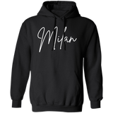 Milan Skinny 1 White G185 Gildan Pullover Hoodie