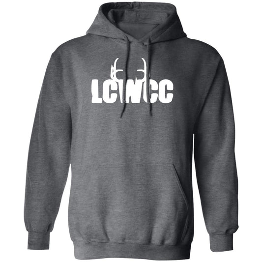 LCWCC Rack Logo - White G185 Pullover Hoodie