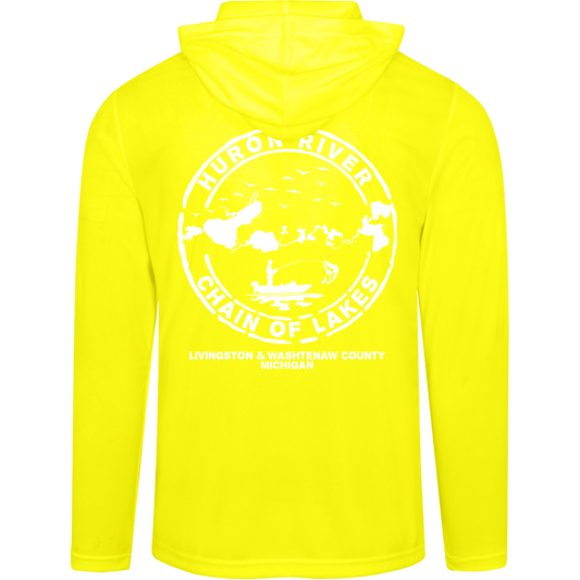***2 SIDED***  HRCL FL - Show Me Your Bobbers I'll Show You My Pole - TT41 Team 365 Mens Zone Hooded Tee