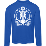 ***2 SIDED***  HRCL FL - Boats N Hoes - 2 Sided - UV 40+ Protection TT11L Team 365 Mens Zone Long Sleeve Tee
