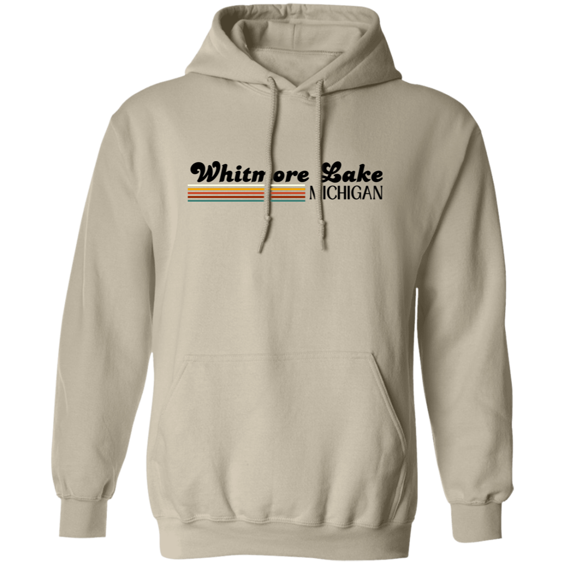 Whitmore Lake Groovy 1 G185 Gildan Pullover Hoodie