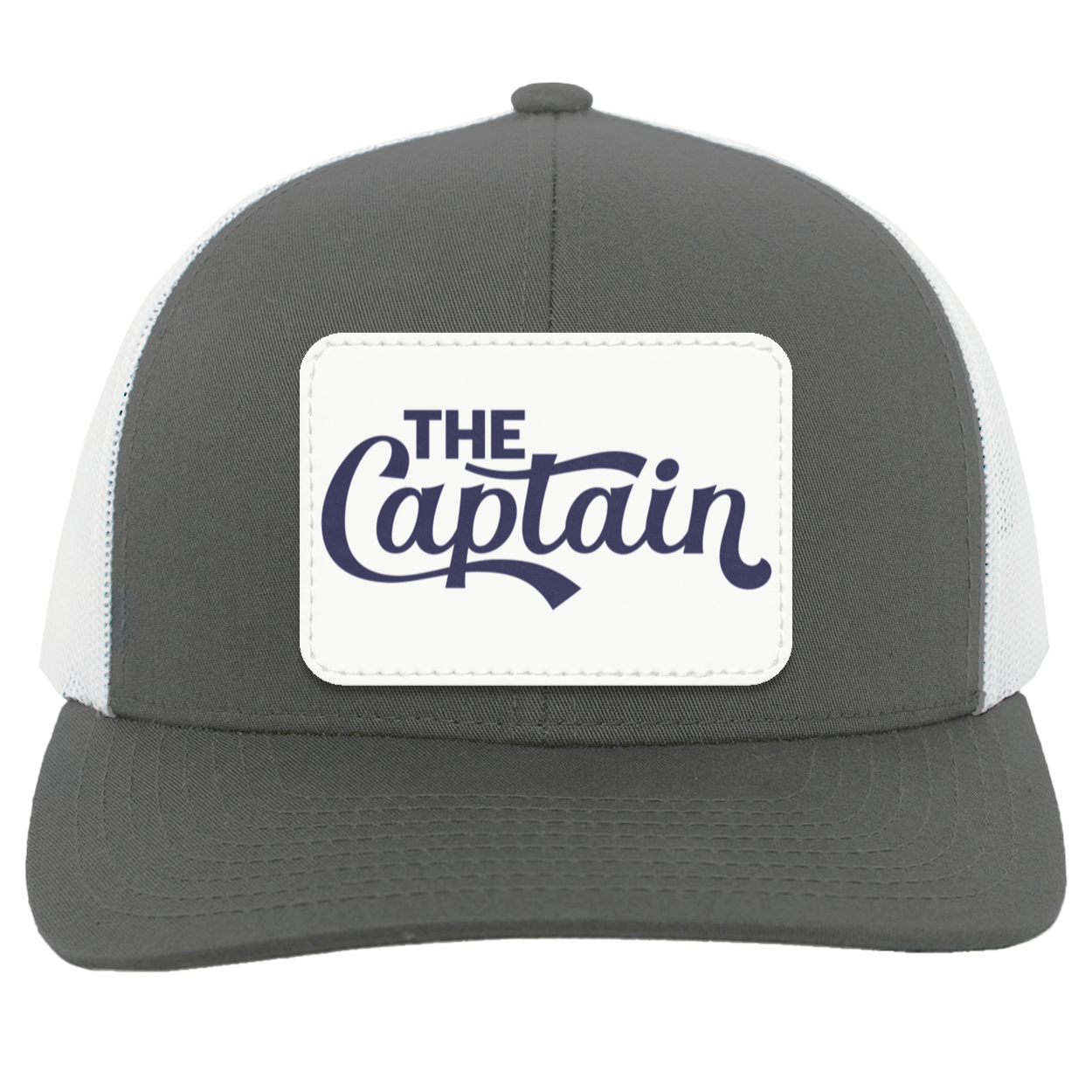 The Captain Navy 104C Trucker Snap Back - Patch