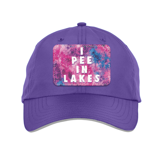 I Pee In Lakes Tie Dye CE001 Core 365 Pitch Cap