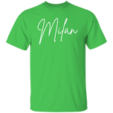 Milan Skinny 1 White G500 5.3 oz. T-Shirt