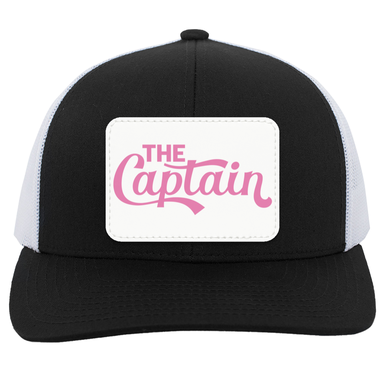 The Captain Pink 104C Trucker Snap Back - Patch