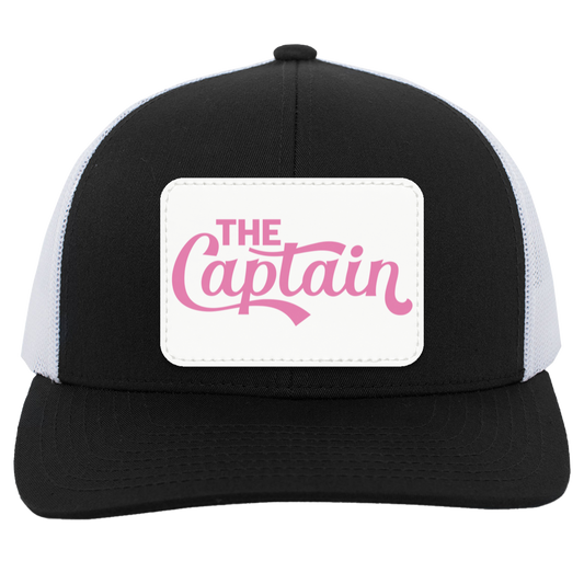 The Captain Pink 104C Trucker Snap Back - Patch