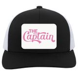 The Captain Pink 104C Trucker Snap Back - Patch