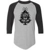 Dear Santa Just Leave 4420 Colorblock Raglan Jersey