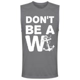 ***2 SIDED***  HRCL FL - Don't Be A Wanker - - 2 Sided - UV 40+ Protection TT11M Team 365 Mens Zone Muscle Tee