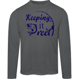 ***2 SIDED***  HRCL FL - Keeping it Reel - 2 Sided - UV 40+ Protection TT11L Team 365 Mens Zone Long Sleeve Tee