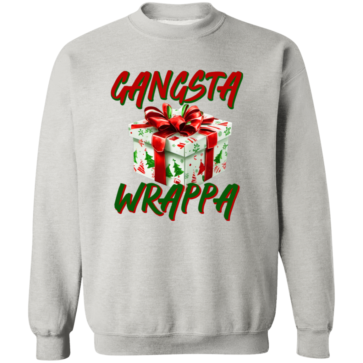 Gangsta Wrappa G180 Crewneck Pullover Sweatshirt