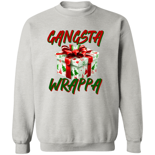 Gangsta Wrappa G180 Crewneck Pullover Sweatshirt