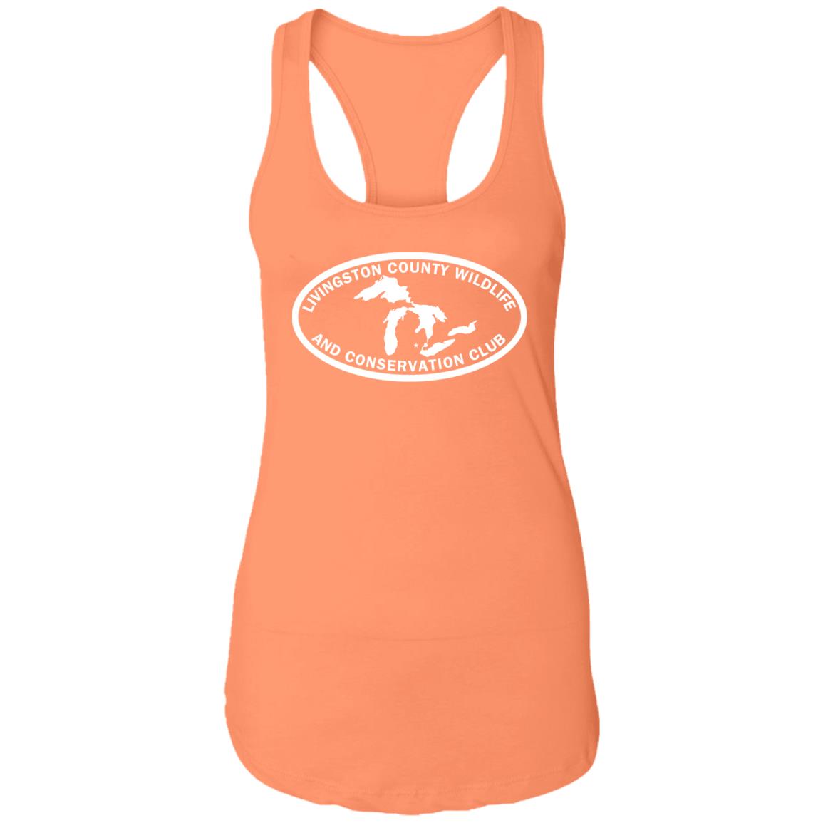 LCWCC Lakes - White NL1533 Ladies Ideal Racerback Tank