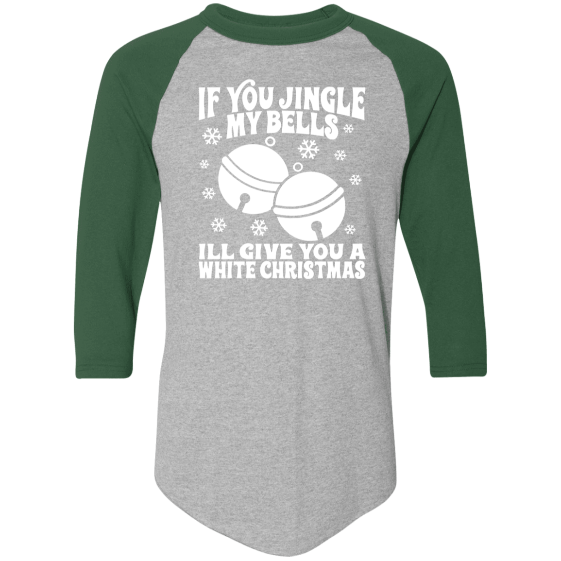 If You Jingle My Bells 4420 Colorblock Raglan Jersey