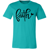 Faith 1 3001C Unisex Jersey Short-Sleeve T-Shirt