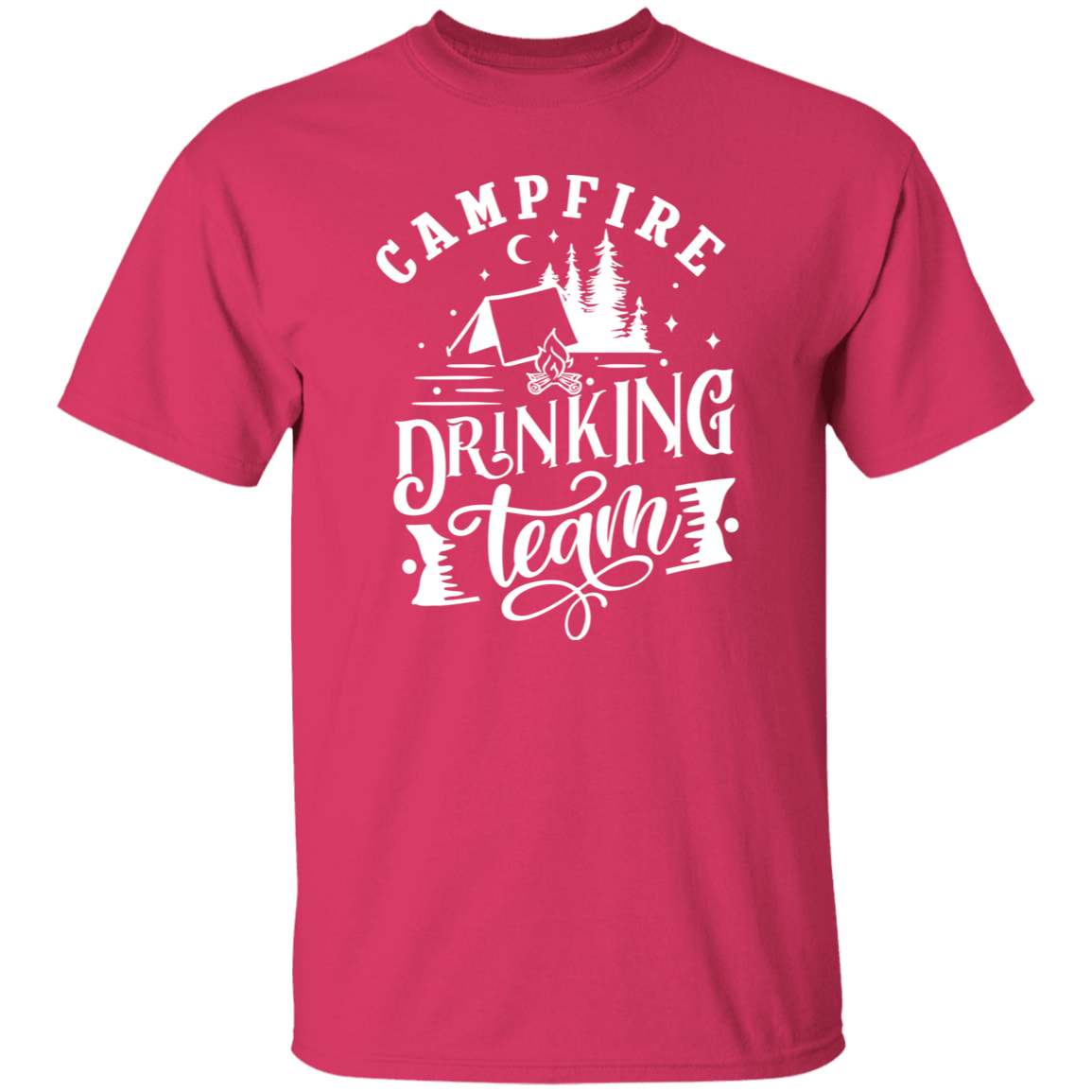 Campfire Drinking Team 1 W G500 5.3 oz. T-Shirt