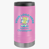 Personalized Slim Beverage Holder - Your Logo, Your Brand