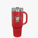 Personalized Insulated Travel Mug - 40oz - Your Logo, Your Brand