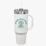 Personalized Insulated Travel Mug - 40oz - Your Logo, Your Brand