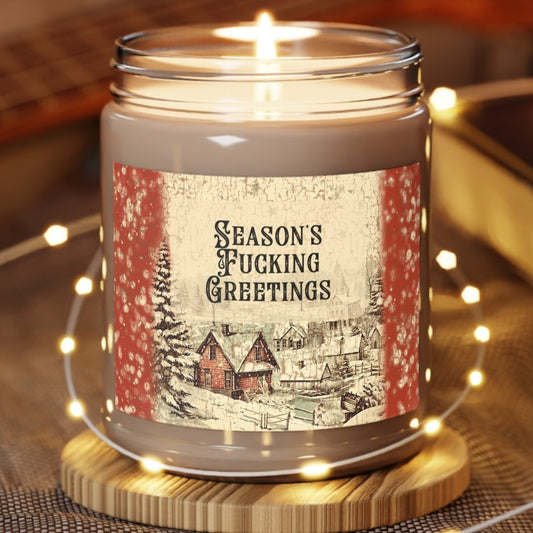 Season's Fucking Greetings - Scented Candles, 9oz