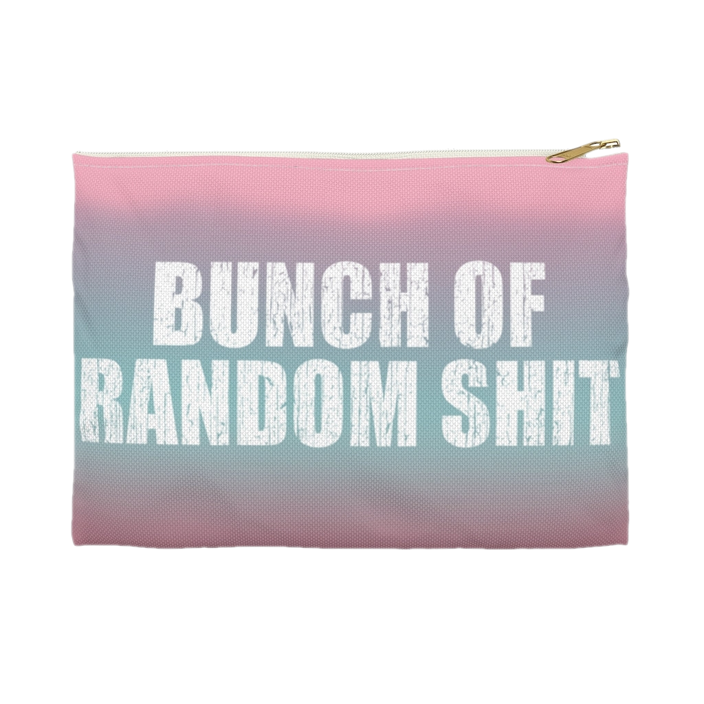 ***2 SIDED***  Accessory Pouch (Flat Bottom) - Bunch of Random Shit - HRCL LL