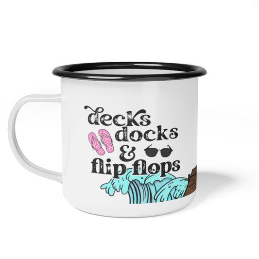Deck Docks Camp Mug