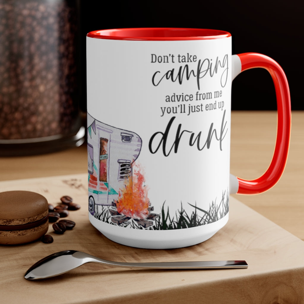 Camping Advice - 15oz Mug