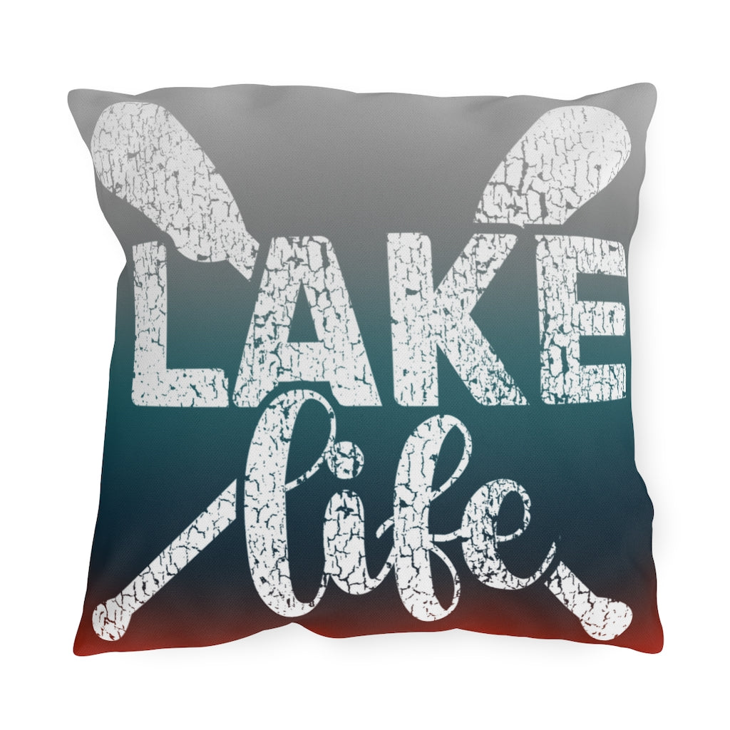 ***2 SIDED***  Outdoor Pillows - Lake Life - HRCL LL