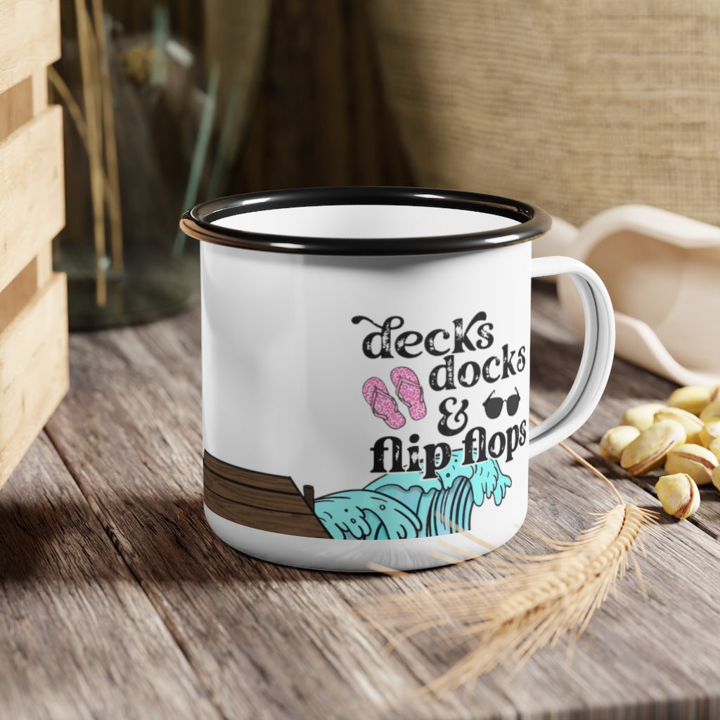 Deck Docks Camp Mug