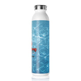 Custom Pinckney Aquatic Club Slim Water Bottle