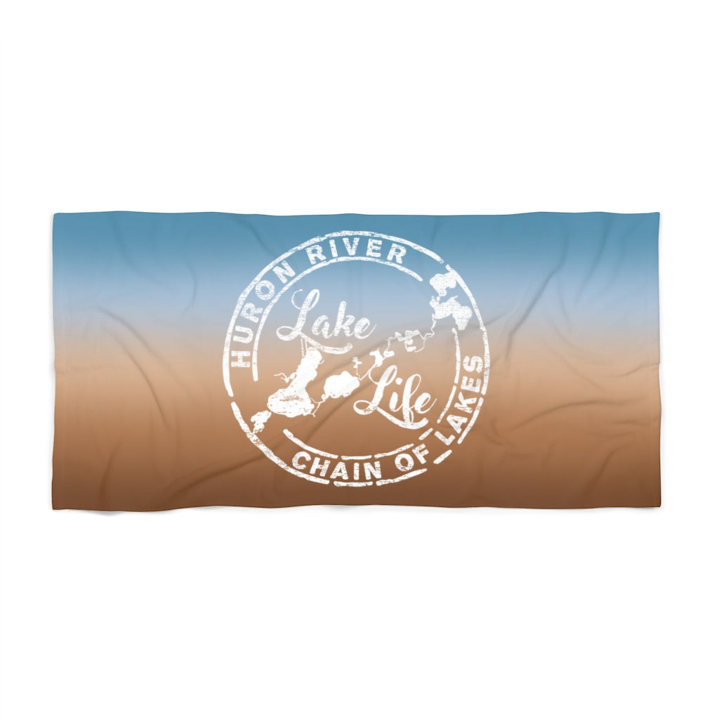 Beach Towel - HRCL Lake Life Logo - HRCL LL