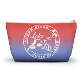 ***2 SIDED***  Accessory Pouch (T-bottom) - Relax You're on Lake Time - HRCL LL