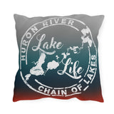 ***2 SIDED***  Outdoor Pillows - Lake Life - HRCL LL