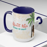 Beach Life 15oz Mug