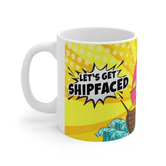 Ship Faced Pop Art 11oz Mug