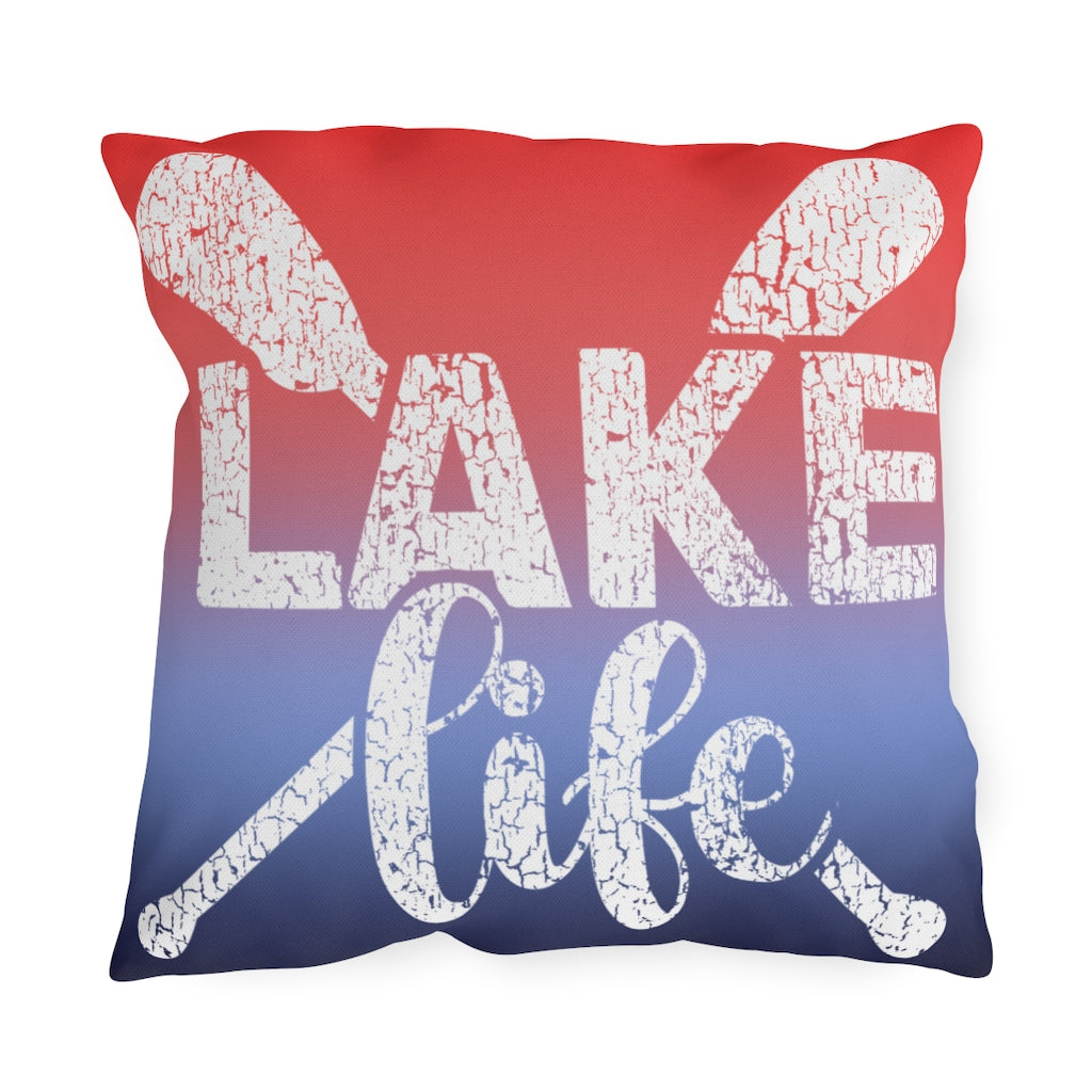 ***2 SIDED***  Outdoor Pillows - Lake Life - HRCL LL