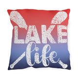 ***2 SIDED***  Outdoor Pillows - Lake Life - HRCL LL