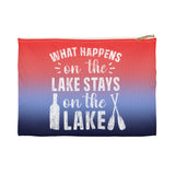 Accessory Pouch (Flat Bottom) - What Happens on the Lake - HRCL LL