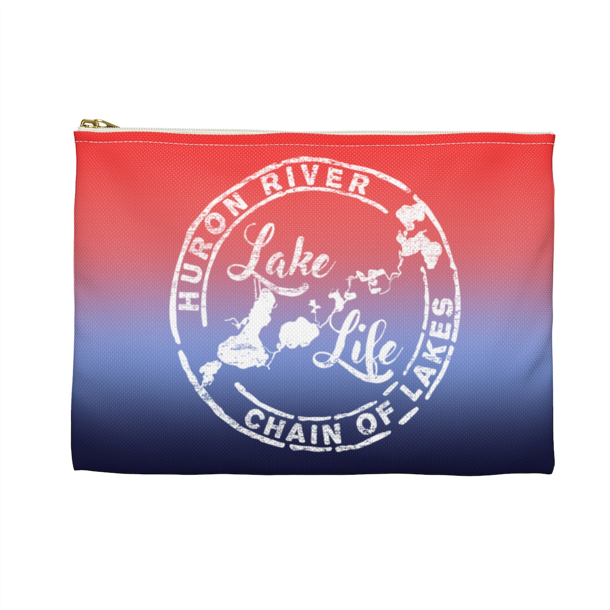 Accessory Pouch (Flat Bottom) - HRCL Lake Life Logo