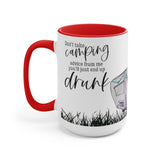 Camping Advice - 15oz Mug