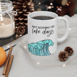 Boat Waves Sunrays 11oz Mug