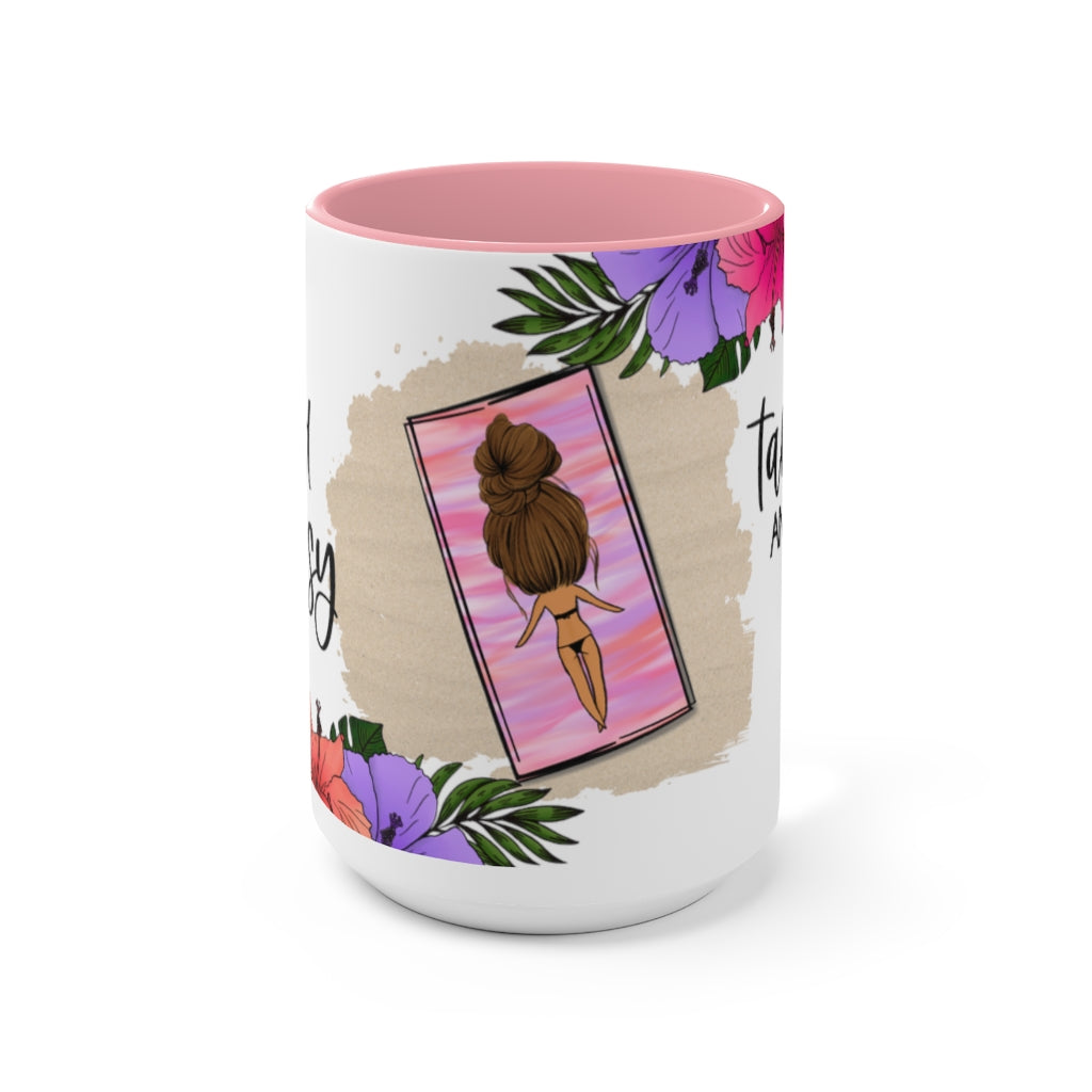 Tanned and Tipsy 15oz  Mug